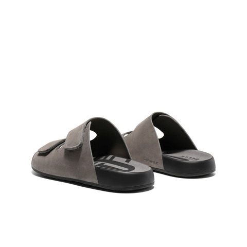 百丽软底外穿拖鞋男2025夏新商场同款牛皮魔术贴凉鞋8GG01BT5