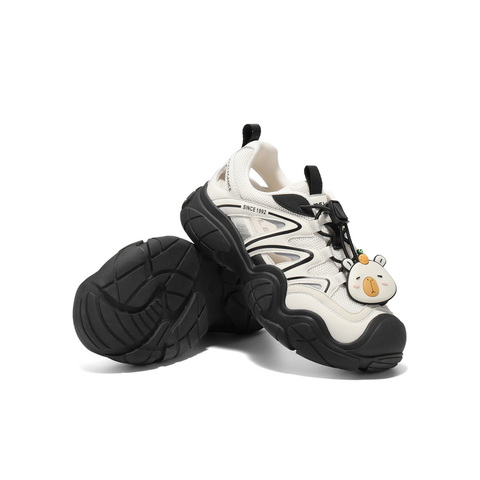 百丽时尚拼接溯溪鞋女2025夏新商场同款透气涉水休闲鞋D7B1DBK5