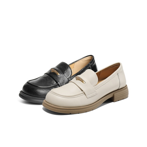 百丽舒适乐福鞋女2025春新商场同款通勤百搭鞋D7D1DAA5