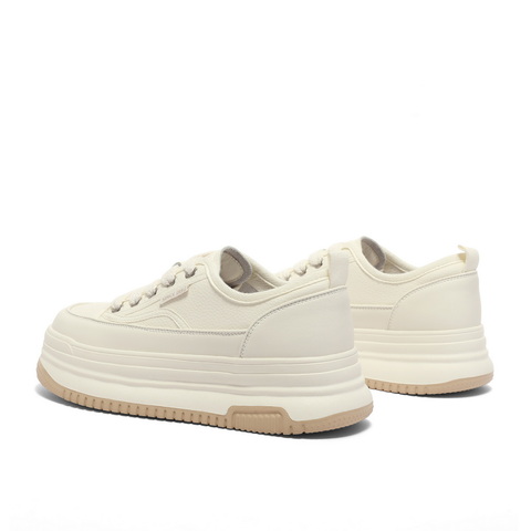 百丽ins潮板鞋女25新春商场同款休闲小白鞋Z7G1DAM5