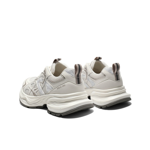 百丽舒适拼接老爹鞋2025春新网面透气运动休闲鞋B2535AM5