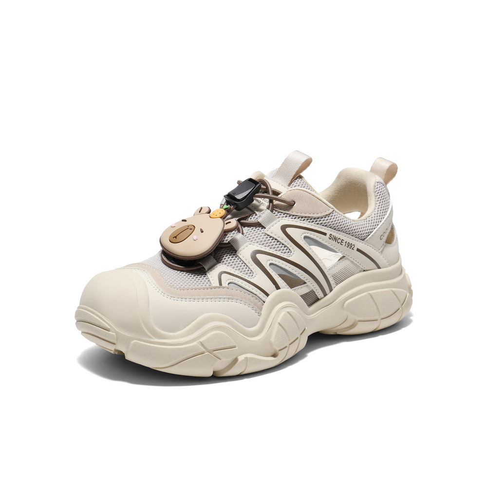 百丽时尚拼接溯溪鞋女2025夏新商场同款透气涉水休闲鞋D7B1DBK5