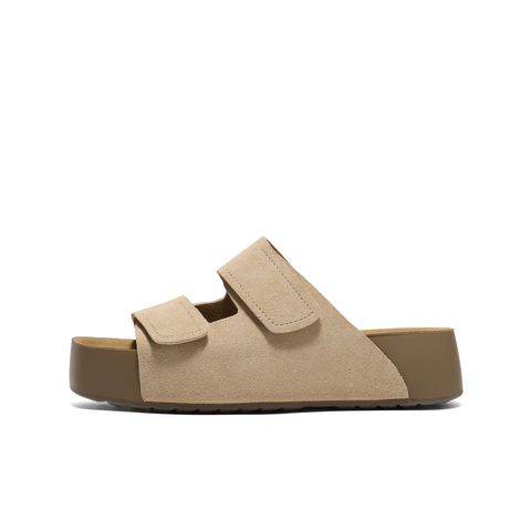 百丽复古厚底勃肯拖鞋女2025春新商场同款舒适可外穿拖鞋D5Z2DBT5