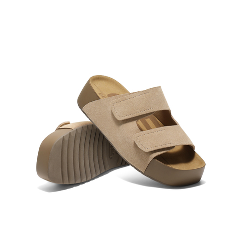 百丽复古厚底勃肯拖鞋女2025春新商场同款舒适可外穿拖鞋D5Z2DBT5