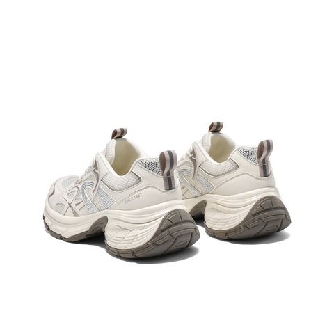 百丽透气网老爹鞋女2025春新商场同款厚底增高休闲鞋D7S1DBM5