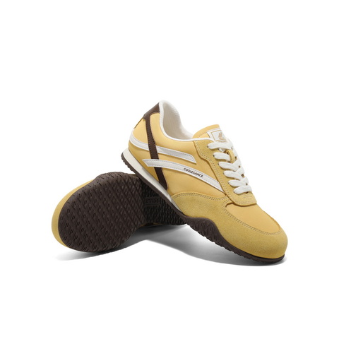 百丽亮眼撞色休闲鞋女2025春新商场同款复古舒适鞋3QS28BM5