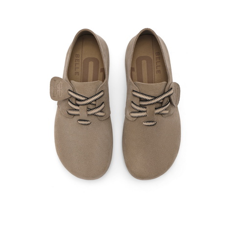 百丽复古勃肯鞋女2025春新商场同款柔软舒适休闲吐司鞋B7Z1DAM5