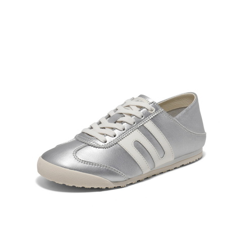 百丽两穿拼色休闲鞋女2025夏新商场同款复古舒适鞋D5T1DBM5