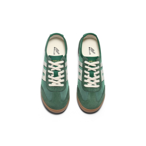 百丽复古跑道休闲鞋女2025夏新商场同款平稳舒适鞋D3W1DBM5