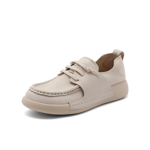 百丽复古牛津鞋女2025春商场同款真皮新款舒适休闲鞋B7L1DAM5