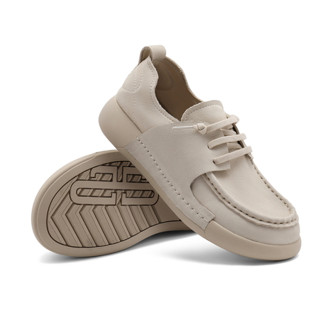 百丽复古牛津鞋女2025春商场同款真皮新款舒适休闲鞋B7L1DAM5