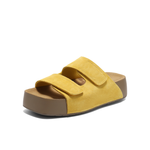 百丽复古厚底勃肯拖鞋女2025春新商场同款舒适可外穿拖鞋D5Z2DBT5