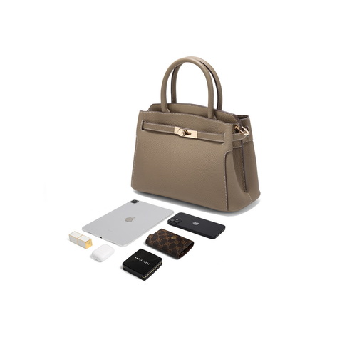 百丽包包女鎏金岁月商场同款质感铂金包单肩斜挎手提包X7257AX5