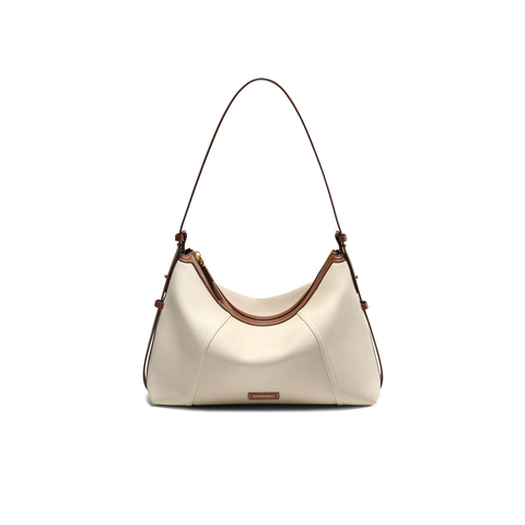 百丽包女2025新商场同款质感通勤hobo单肩斜挎托特包8517ABX5