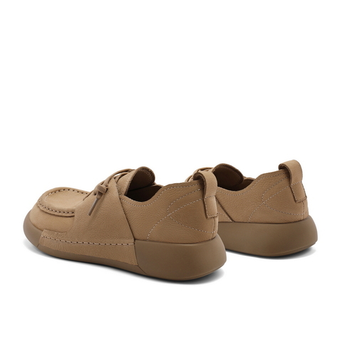 百丽复古牛津鞋女2025春商场同款真皮新款舒适休闲鞋B7L1DAM5