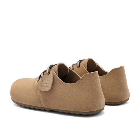 百丽复古勃肯鞋女2025春新商场同款柔软舒适休闲吐司鞋B7Z1DAM5