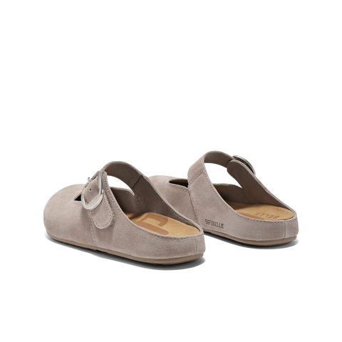 百丽休闲舒适勃肯鞋2025夏新商场同款魔术贴包头拖D6A1DBH5