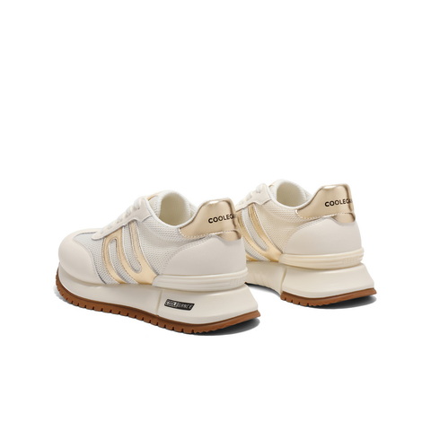 百丽跑道时尚拼色休闲鞋女2025夏新商场同款复古舒适鞋D5P2DBM5