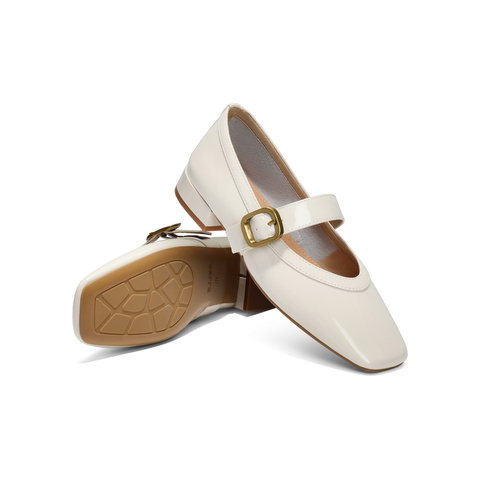 百丽显瘦时装玛丽珍鞋女2025春新气质优雅单鞋B2440AQ5