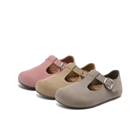 百丽复古魔术贴勃肯鞋2025春新商场同款透气休闲鞋D5U1DAA5