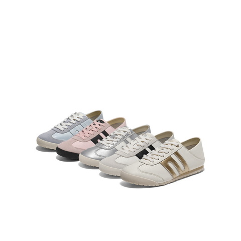 百丽两穿拼色休闲鞋女2025夏新商场同款复古舒适鞋D5T1DBM5