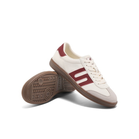 百丽跑道家族德训鞋女2025春新时尚舒适软底板鞋C1H3DAM5