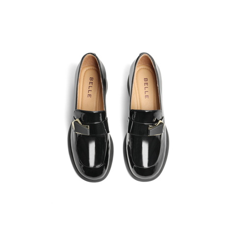 百丽舒适乐福鞋女2025春新商场同款通勤百搭鞋D7E1DAA5