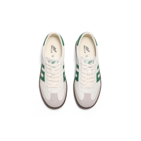 百丽跑道家族德训鞋女2025春新时尚舒适软底板鞋C1H3DAM5