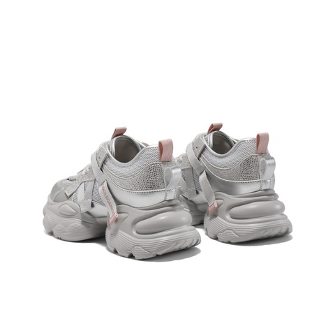 百丽时尚拼接老爹鞋2025夏新商场同款增高厚底鞋D5D2DBM5