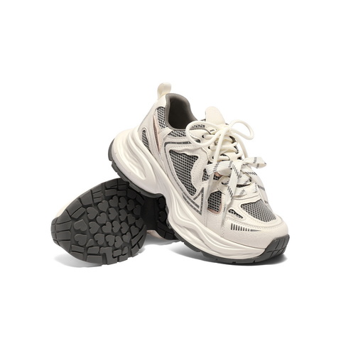 百丽潮流拼色老爹鞋女2025春新商场同款厚底运动休闲鞋D7A1DAM5