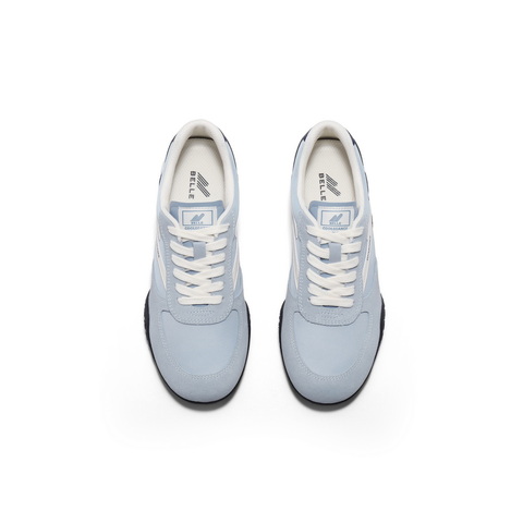 百丽亮眼撞色休闲鞋女2025春新商场同款复古舒适鞋3QS28BM5