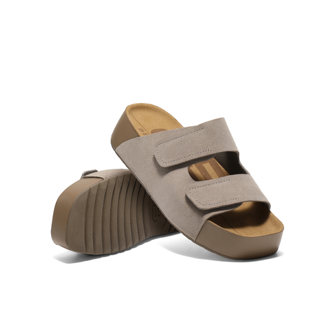 百丽复古厚底勃肯拖鞋女2025春新商场同款舒适可外穿拖鞋D5Z2DBT5