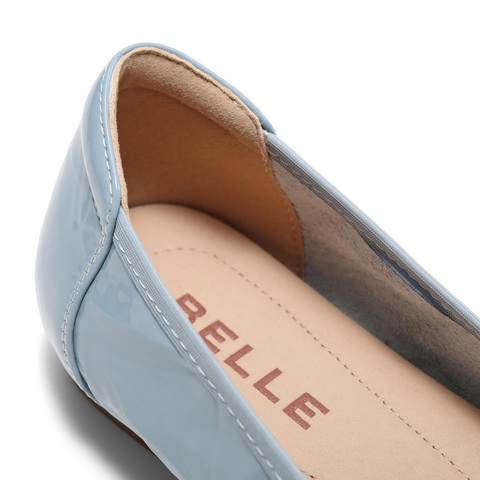 百丽气质平跟单鞋女2025春新商场同款真皮舒适浅口单鞋B3W2DAQ5