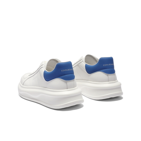 百丽时尚百搭小白鞋男2025新款春季厚底增高撞色休闲板鞋A1826AM5