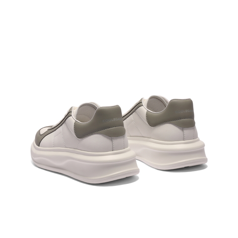 百丽时尚百搭小白鞋男2025新款春季厚底增高撞色休闲板鞋A1826AM5