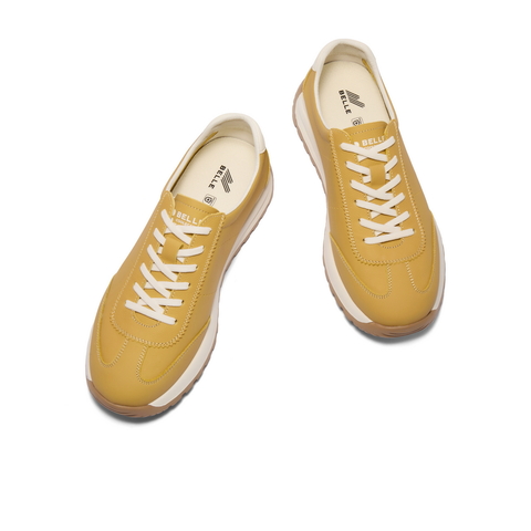 百丽百搭小白鞋男2025新夏商场同款牛皮革休闲德训运动鞋8SY01BM5