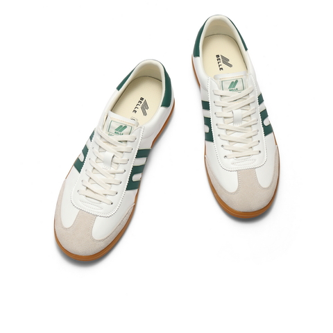 百丽潮搭阿甘徳训鞋男2025新款夏季复古撞色休闲运动板鞋8SV01BM5