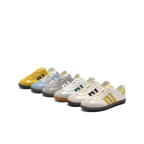 百丽潮搭阿甘徳训鞋男2025新款夏季复古撞色休闲运动板鞋8SV01BM5