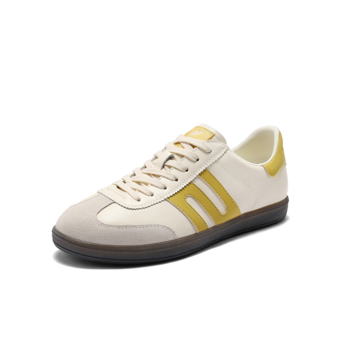 百丽潮搭阿甘徳训鞋男2025新款夏季复古撞色休闲运动板鞋8SV01BM5