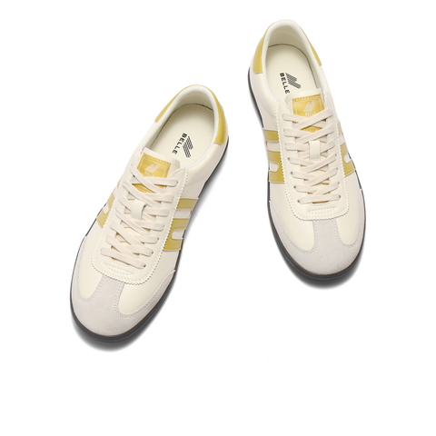 百丽潮搭阿甘徳训鞋男2025新款夏季复古撞色休闲运动板鞋8SV01BM5