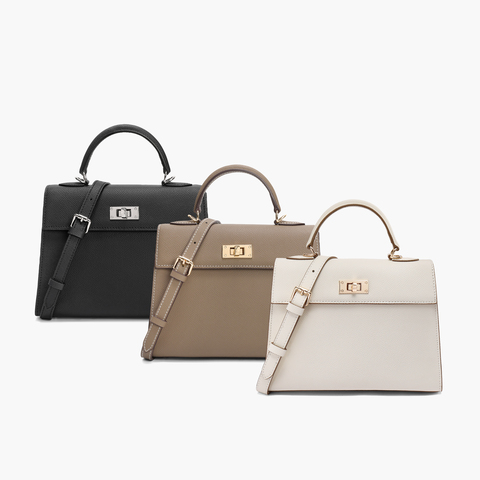 百丽包包女2024商场同款简约通勤高级质感单肩斜挎手提包BL778BX5