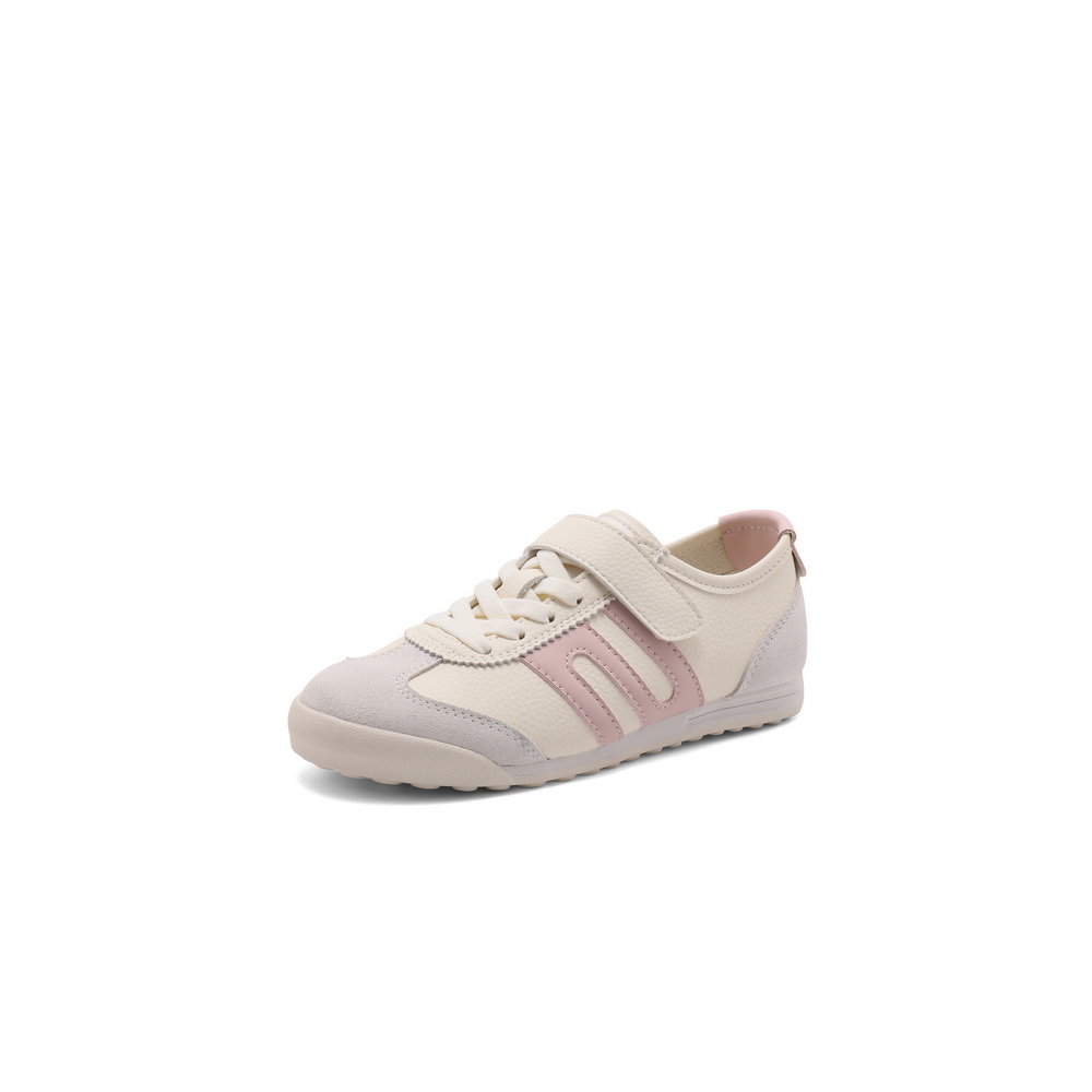 百丽时尚拼色德训鞋女童鞋2025春新舒适运动风休闲鞋13020A85