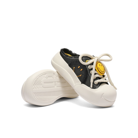 百丽SMEILEY联名款女2025夏新商场同款可爱厚底穆勒鞋3ZJB4BH5