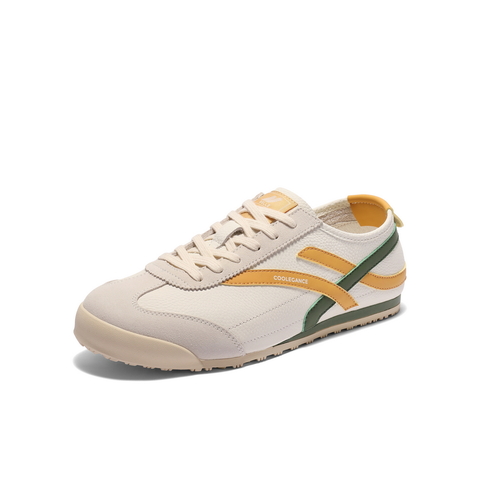 百丽撞色休闲板鞋男2025新款夏季商场同款复古潮搭德训鞋8TE01BM5