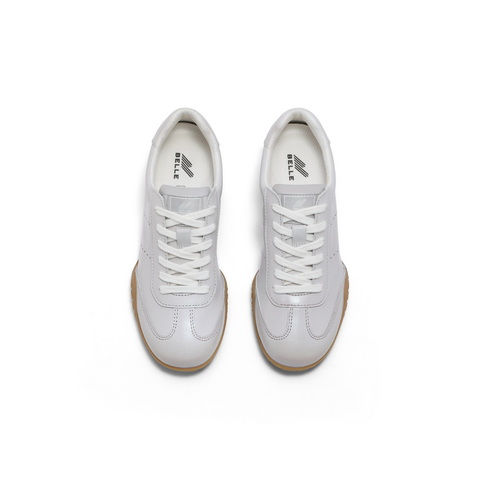 百丽休闲舒适阿甘鞋女2025春新时尚百搭板鞋3QS24AM5