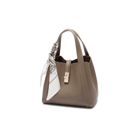 百丽包包女2025新商场同款真皮通勤菜篮子单肩斜挎手提包BL828BX5