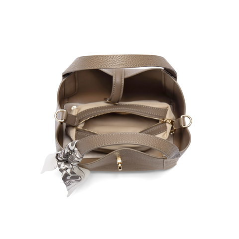 百丽包包女2025新商场同款真皮通勤菜篮子单肩斜挎手提包BL828BX5