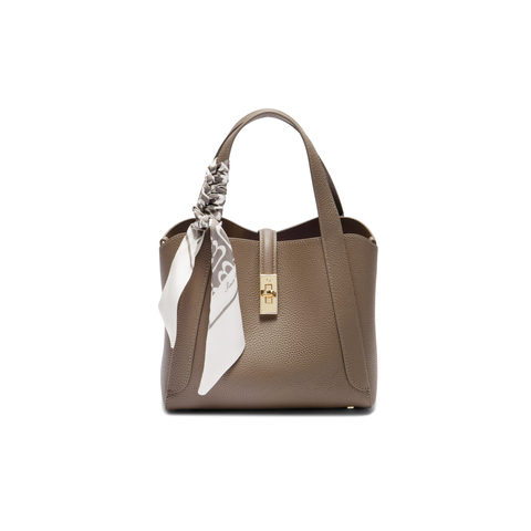 百丽包包女2025新商场同款真皮通勤菜篮子单肩斜挎手提包BL828BX5