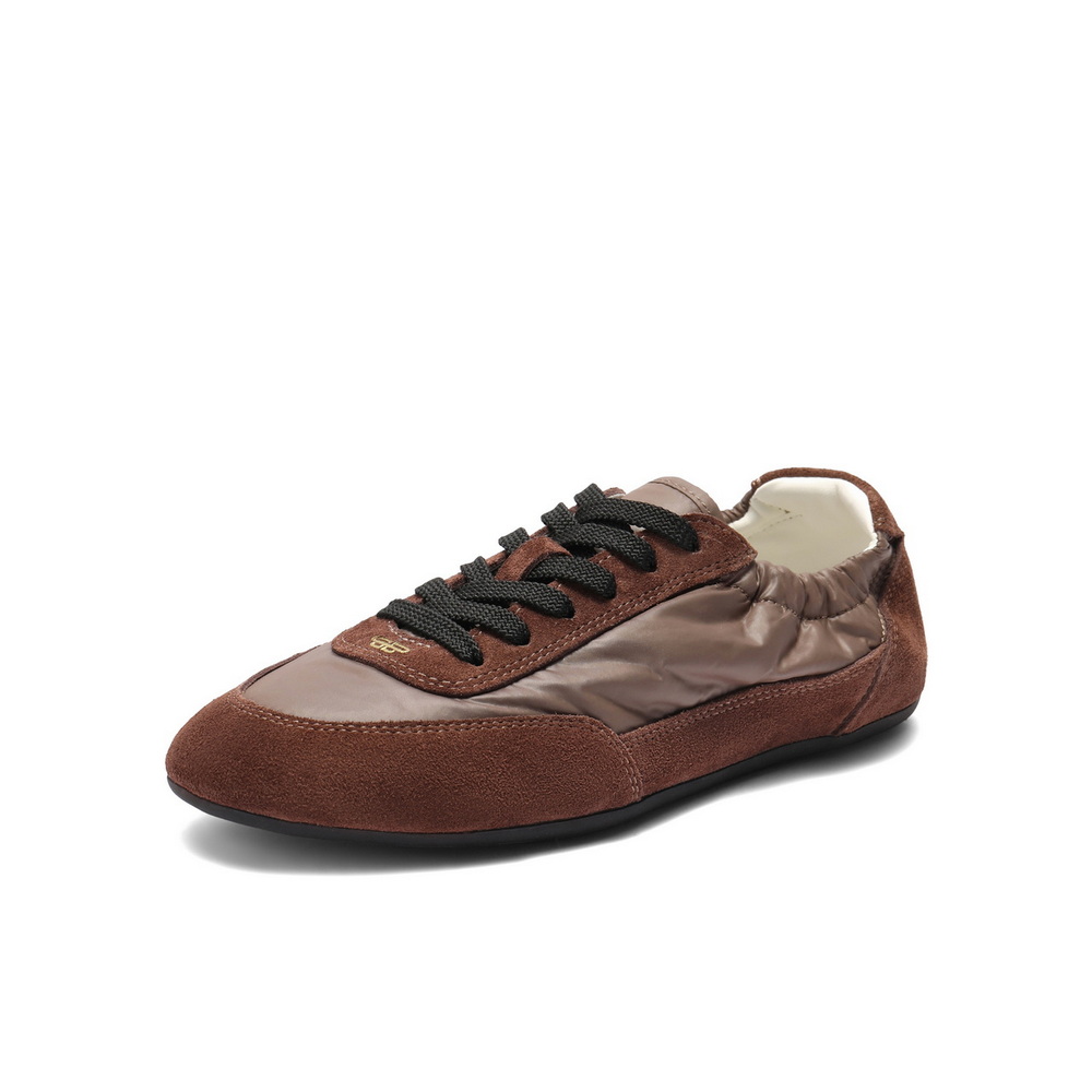 百丽舒适透气德训鞋女2025秋新商场同款薄底运动休闲鞋D9C1DCM5