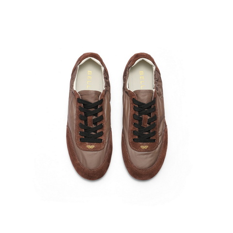 百丽舒适透气德训鞋女2025秋新商场同款薄底运动休闲鞋D9C1DCM5